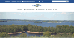 Desktop Screenshot of kelioneslietuvoje.com